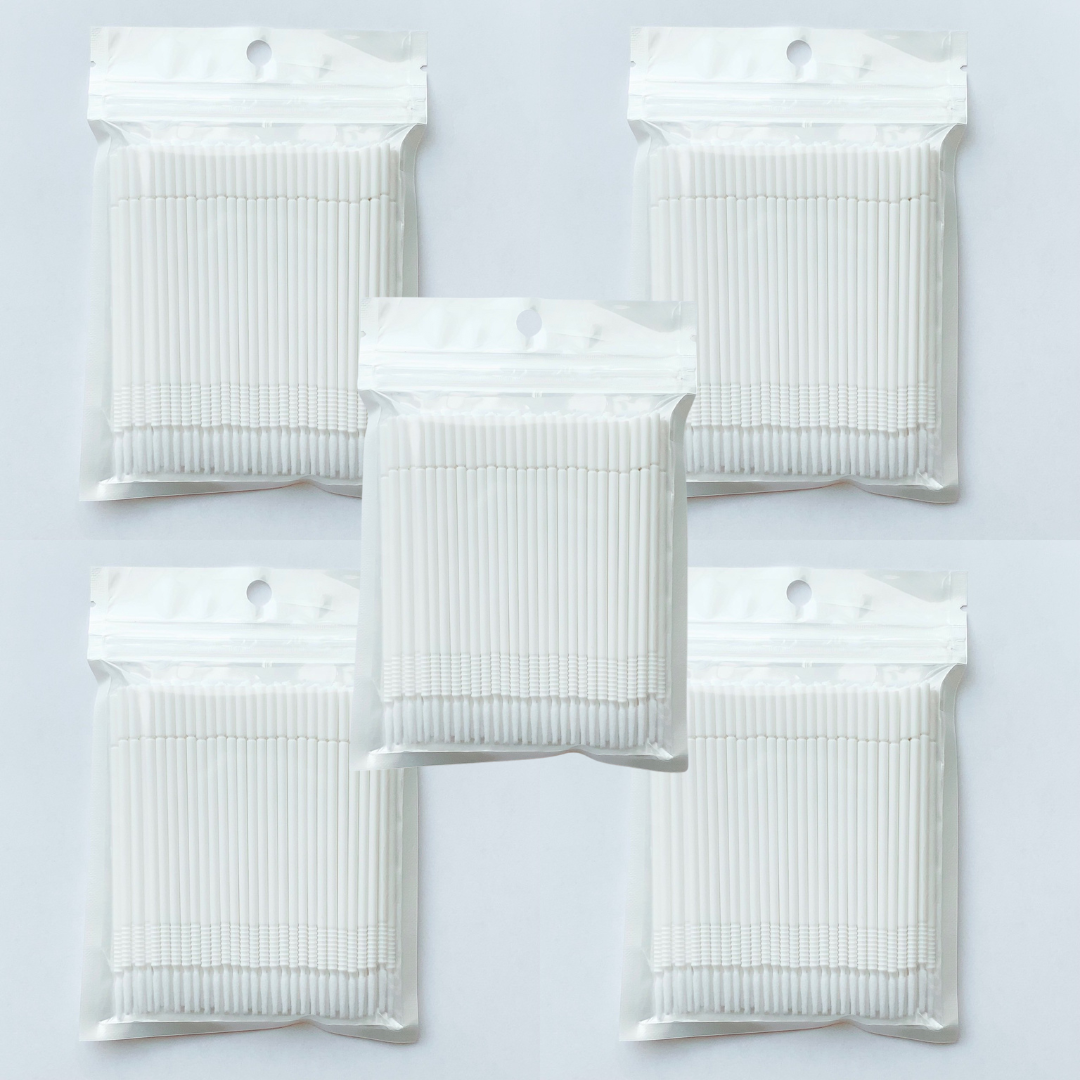 【ippin】 マイクロスティックロング100本入り5個セット（500本）