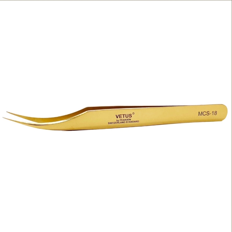 【VETUS】ツイーザー[GOLD] MCS-18