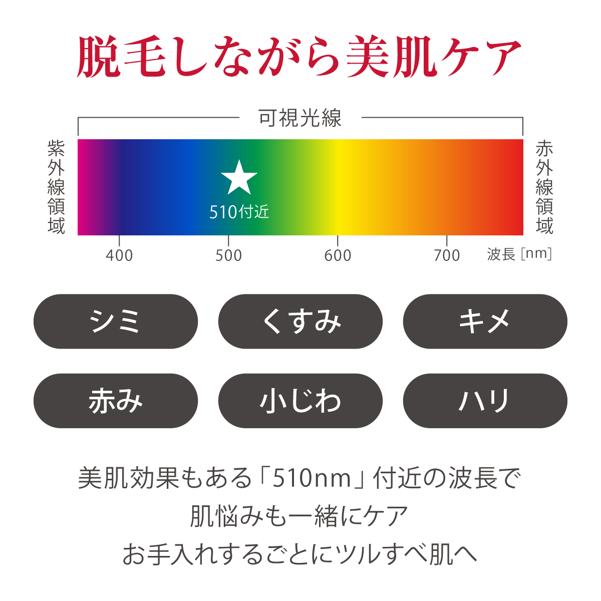 家庭用脱毛器 フラッシュアウト　【日本製】