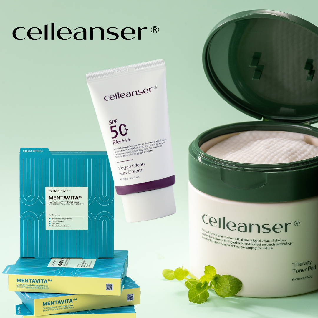 サマーセール  【celleanser】期間限定！CICA 毛穴・ニキビ対策３点セット