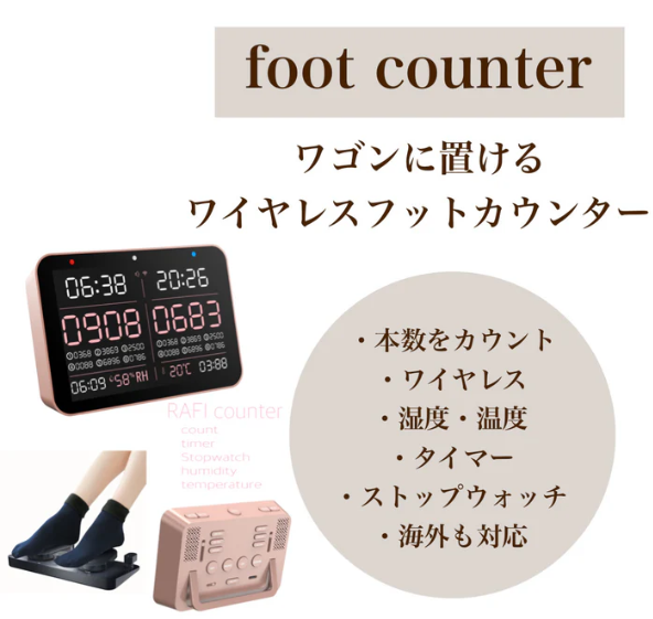 【RAFI】フットカウンター