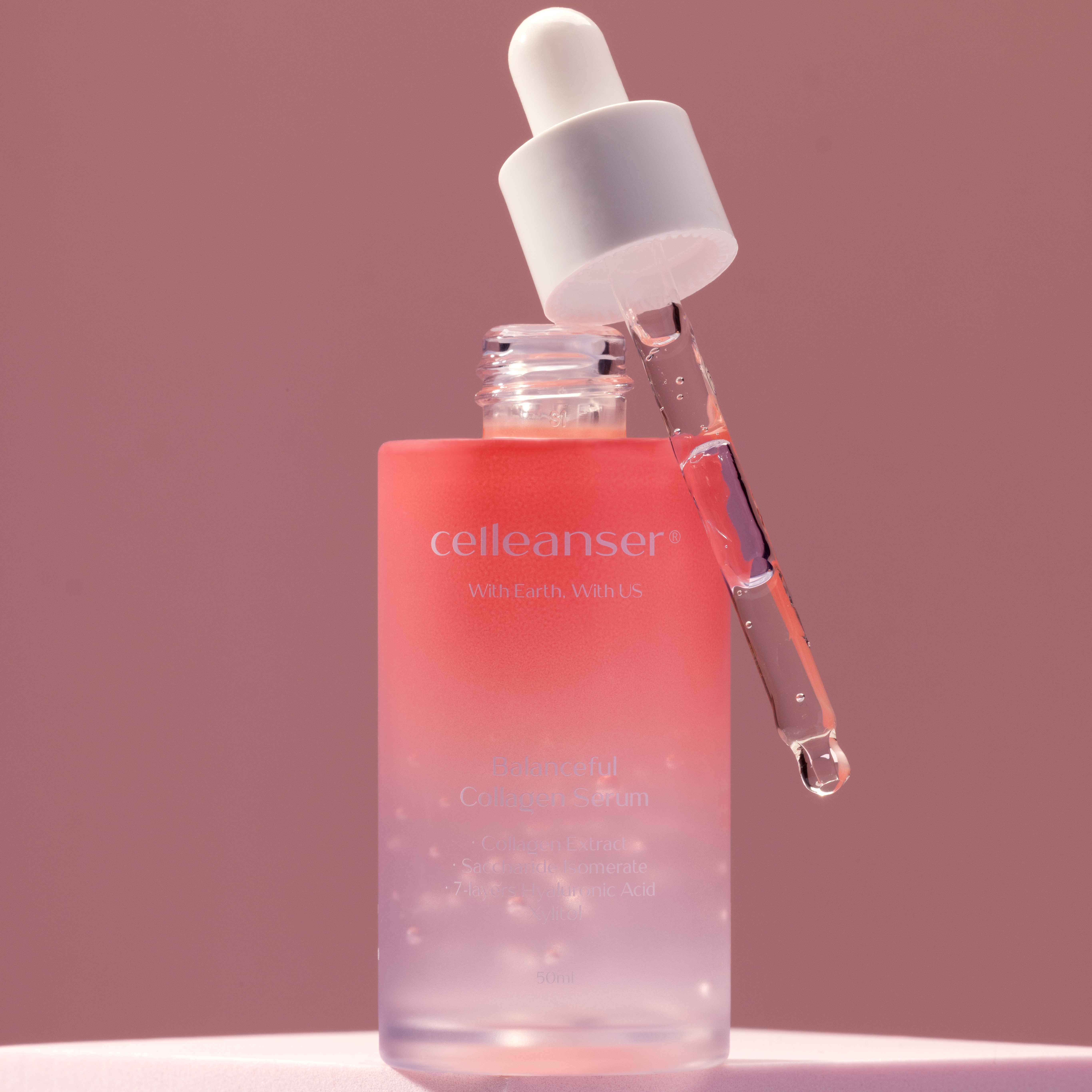 #ワゴンセール【celleanser】コラーゲンライン セラム 50ml※外装シュリンク無し